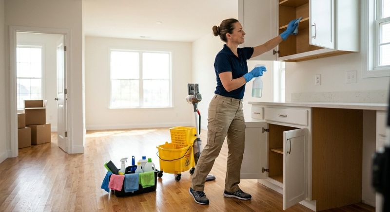 Interior Cleaning project example