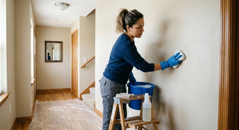 Wall Cleaning Service project example