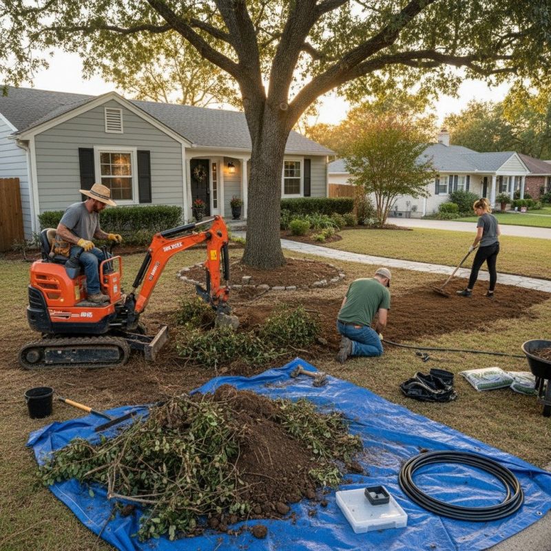 Parking Lot Excavation